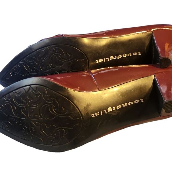 Laundry List Shoes Heels Burgundy Women's Size 7 - Picture 9 of 12